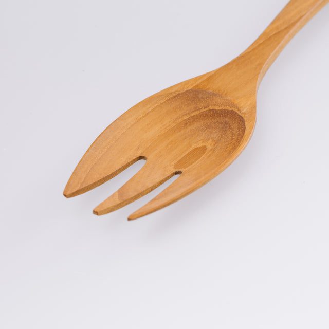 OUUR | WOOD KITCHEN TOOL - SALADA SURVER FOLK