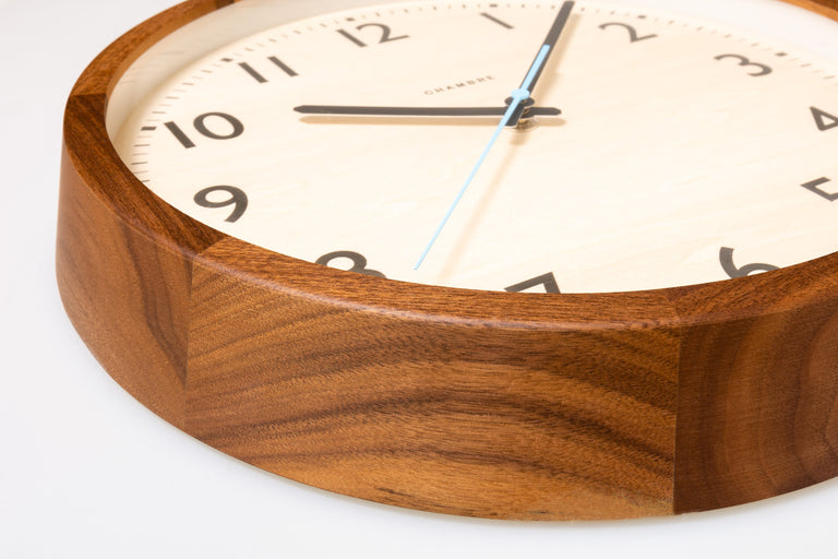 INTERZERO | DROP Clock Walnut