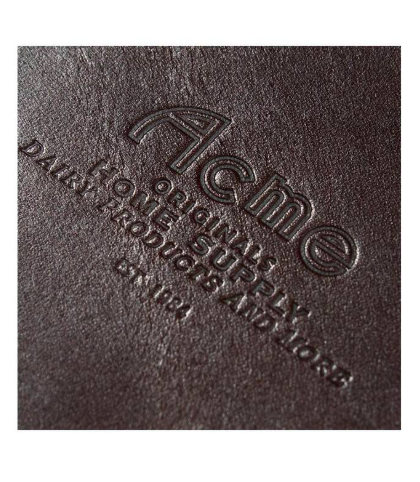 ACME | LEATHER COASTER