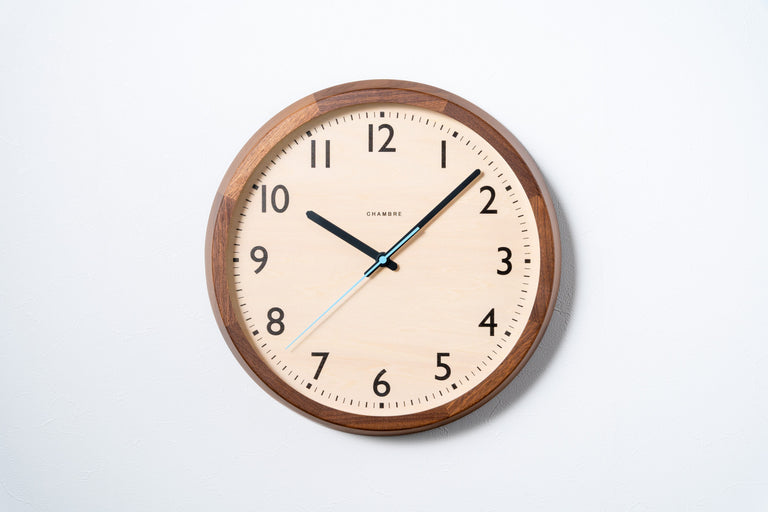 INTERZERO | DROP Clock Walnut