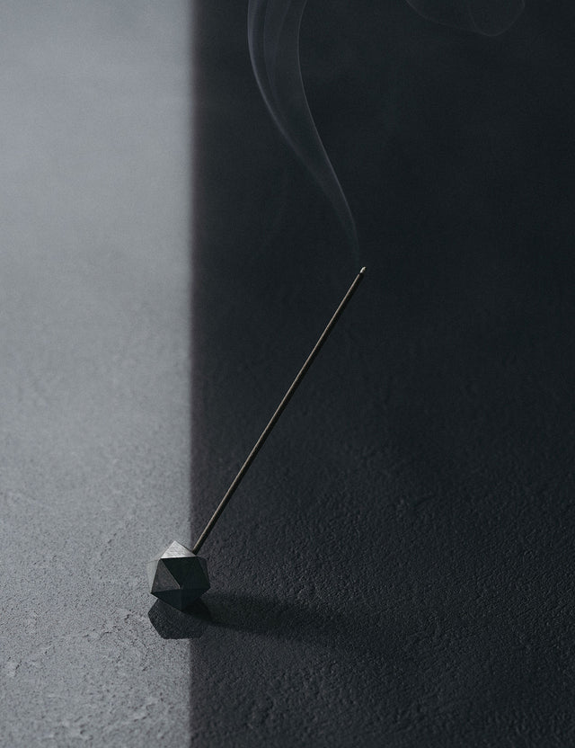 Poly Incense Holder (BLACK)