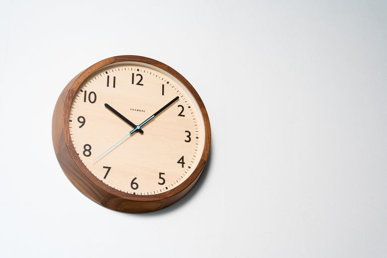 INTERZERO | DROP Clock Walnut