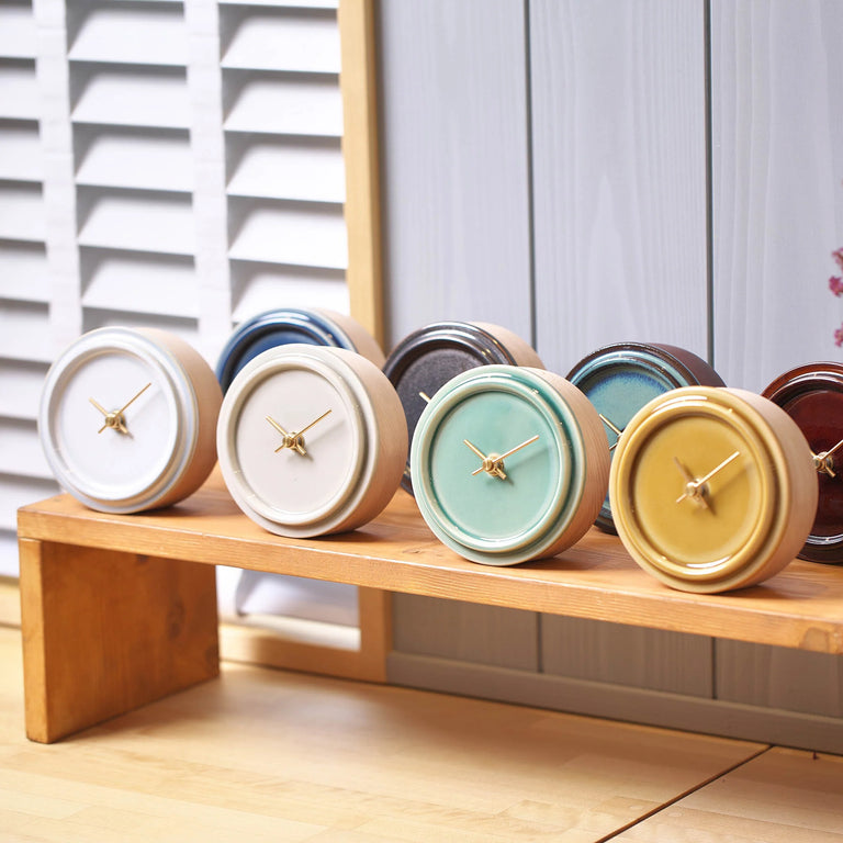 SUGYJAPAN | 2WAY TILE WOOD CLOCK