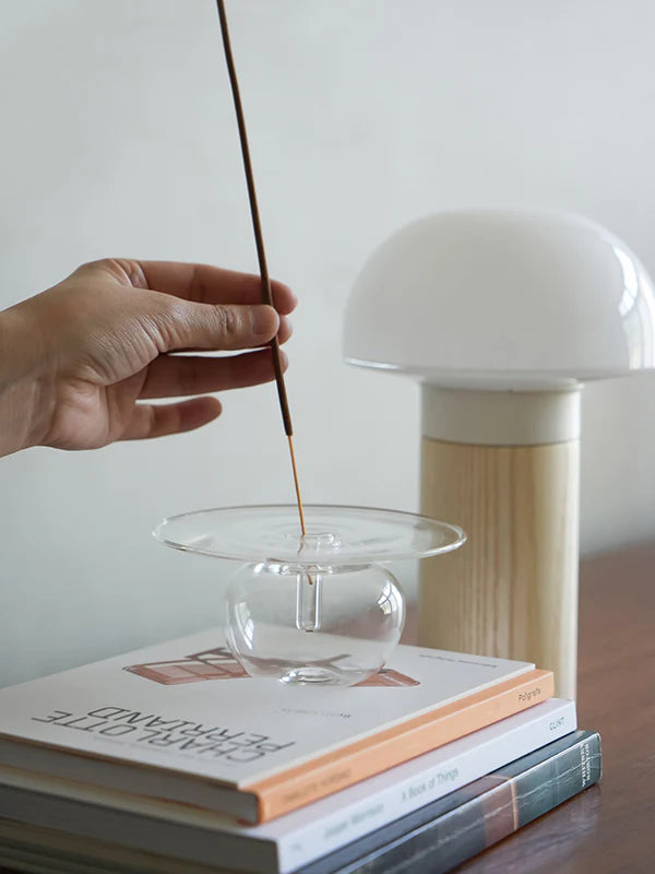 AXCIS,INC. | Glass Incense Vase - Lua