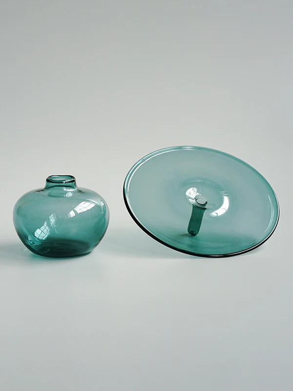 AXCIS,INC. | Glass Incense Vase - Lua
