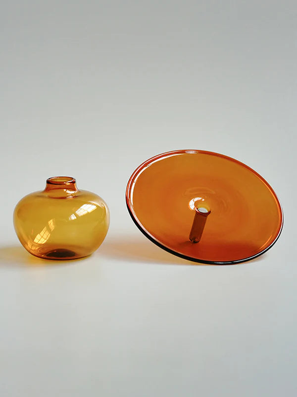 AXCIS,INC. | Glass Incense Vase - Lua