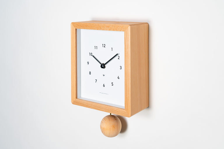 INTERZERO | BLANC Clock Natural