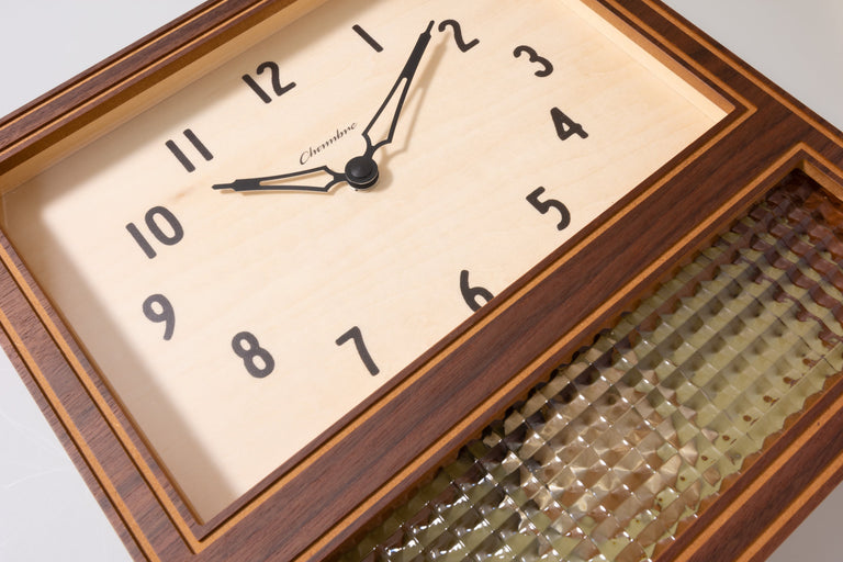 INTERZERO | COURT PENDULUM Clock Walnut