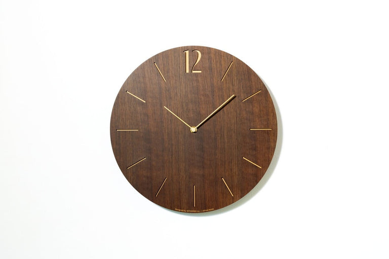 INTERZERO | PROUD Clock Walnut