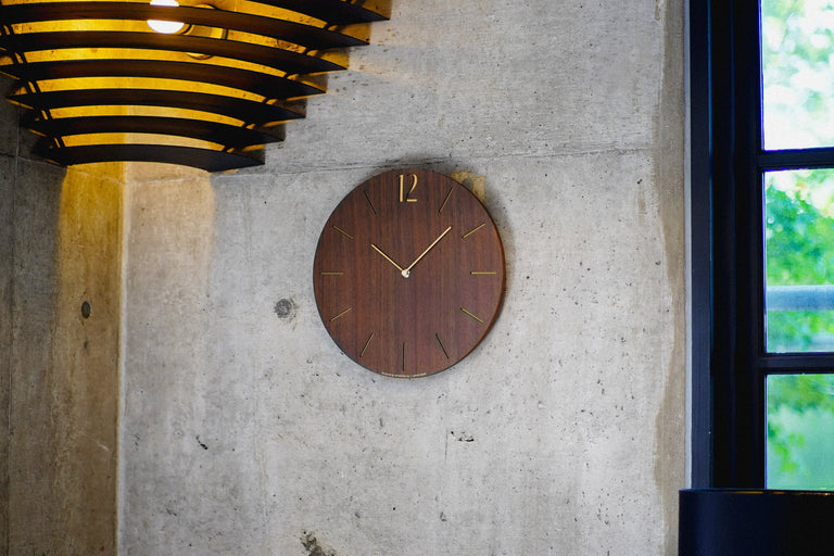 INTERZERO | PROUD Clock Walnut