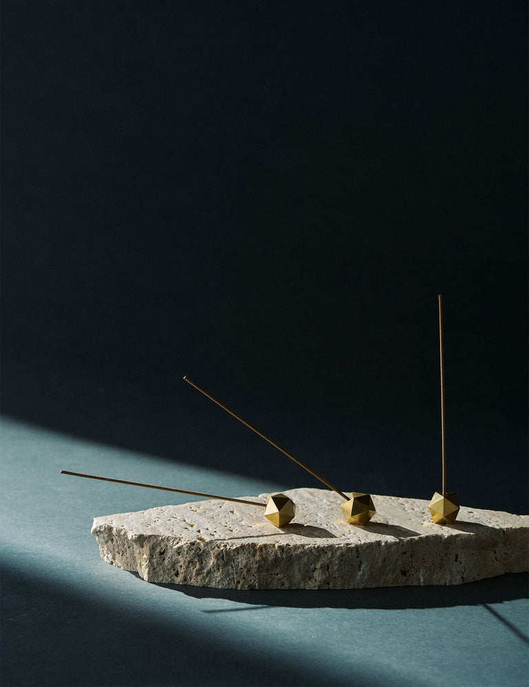 Poly Incense Holder (BRASS)