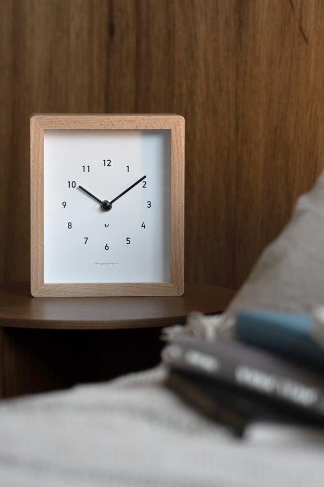 INTERZERO | BLANC Clock Natural