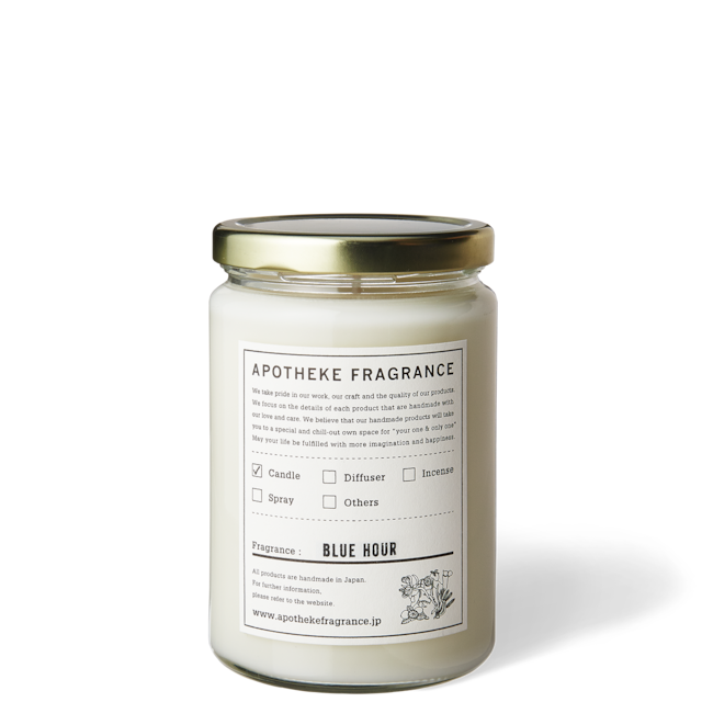 APOTHEKE FRAGRANCE | Glass Jar Candle